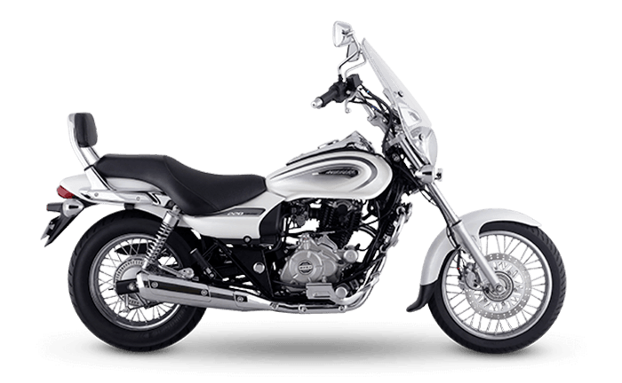 Bajaj Avenger Cruise 220 Moon White