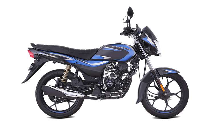 Bajaj Platina 110 Ebony Black Blue