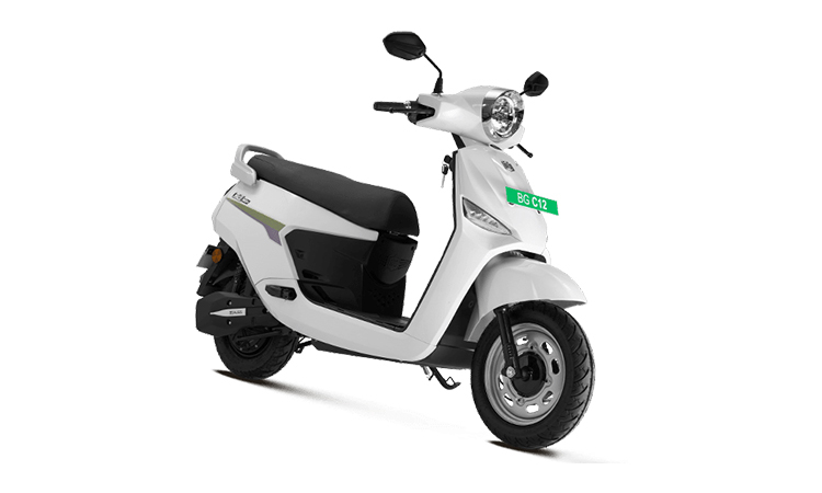 BGauss C12 Pearl White