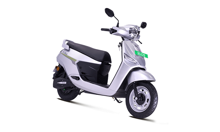 BGauss C12 Shiny Silver