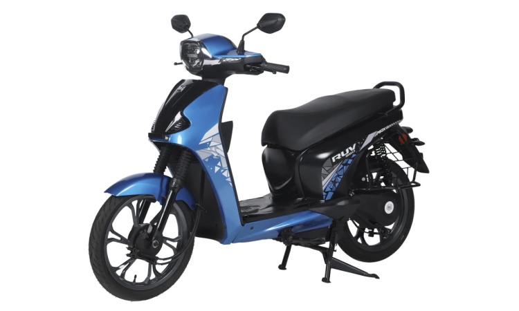 BGauss RUV 350 Astro blue and black