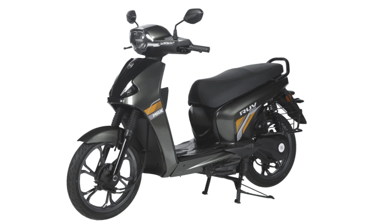 BGauss RUV 350 Mystic green with magnite grey wheels