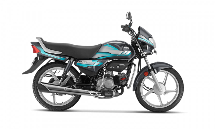 Hero HF Deluxe i3s Heavy Grey with Green