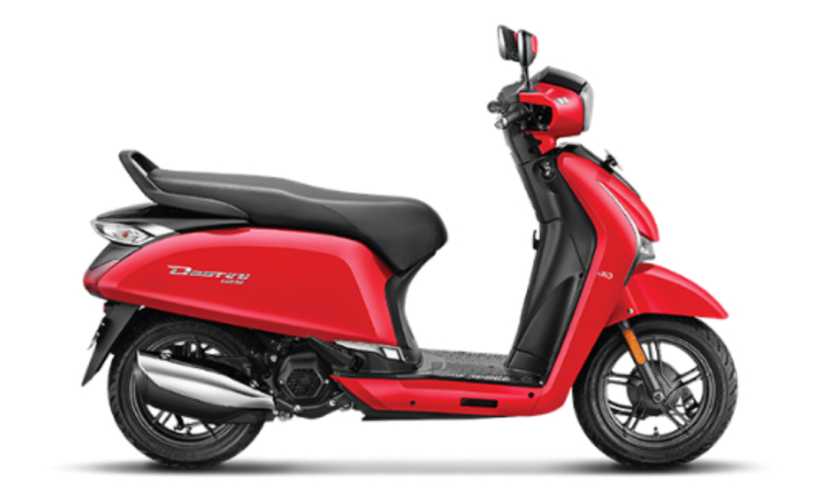 New Hero Destini 125 Groovy Red