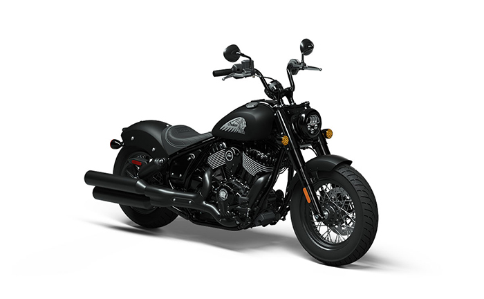 Indian Chief Bobber Dark Horse Black Smoke