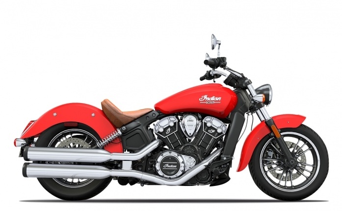 Indian Scout Sixty Wildfire Red