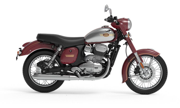 JAWA 350 Maroon