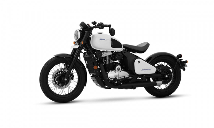 JAWA 42 Bobber Moonstone White