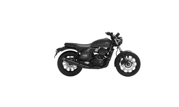 JAWA 42 FJ Deep Black Matte Black Clad