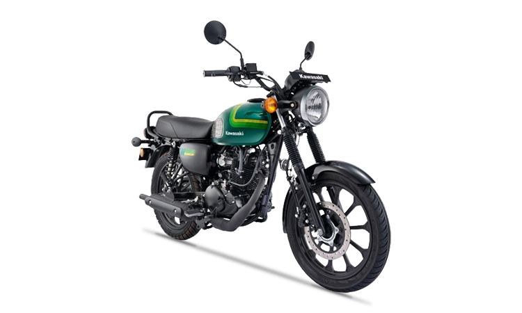 Kawasaki W175 Candy Emerald Green