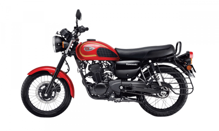 Kawasaki W175 Candy Persimmon Red