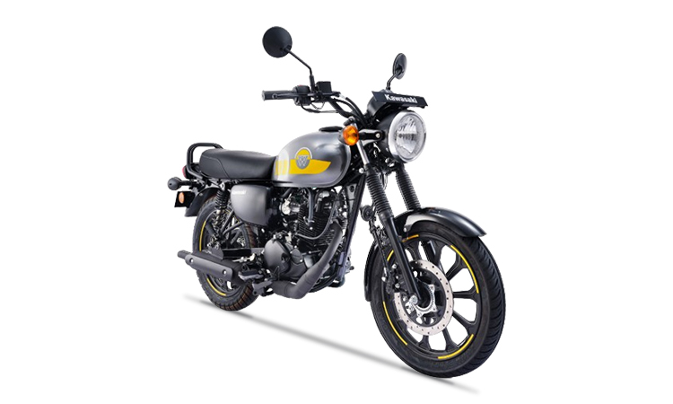Kawasaki W175 Metallic Moondust Grey