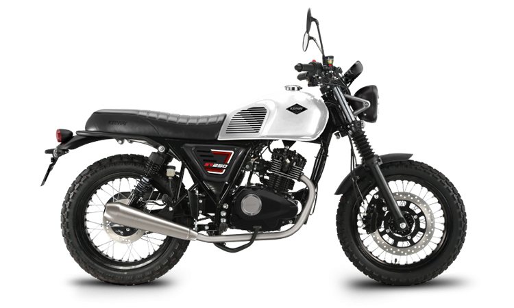 Keeway RS 250 Glossy White