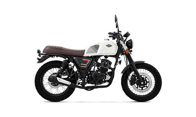 Keeway SR125 Glossy White