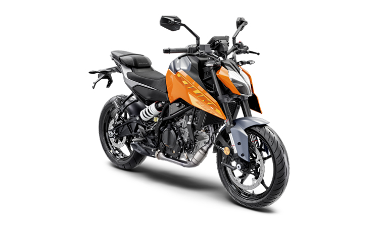 KTM 250 Duke Electronic Orange