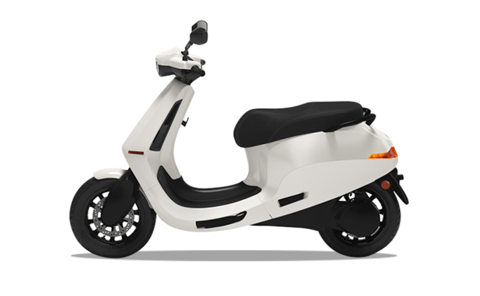 Ola Electric S1 Porcelain white