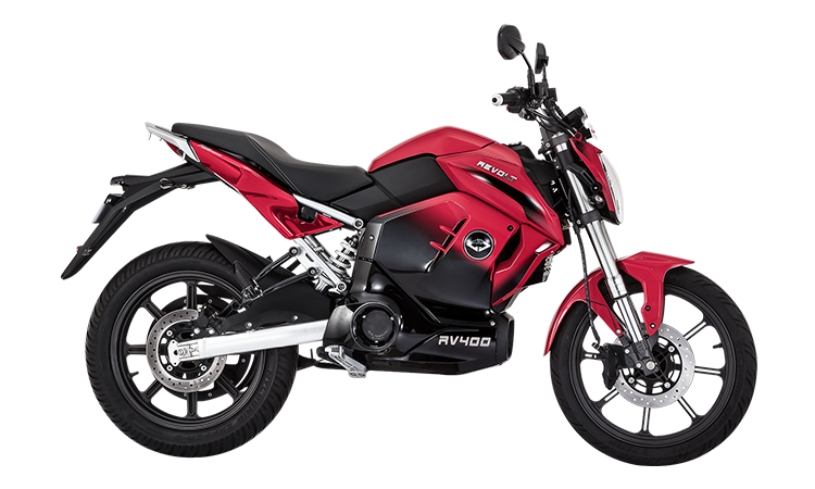 Revolt RV400 Eclipse Red