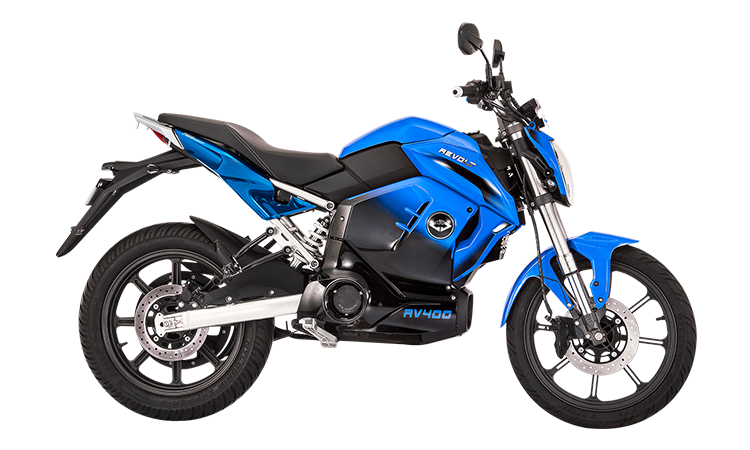 Revolt RV400 India Blue