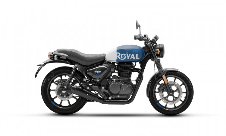Royal Enfield Hunter 350 Rebel Blue