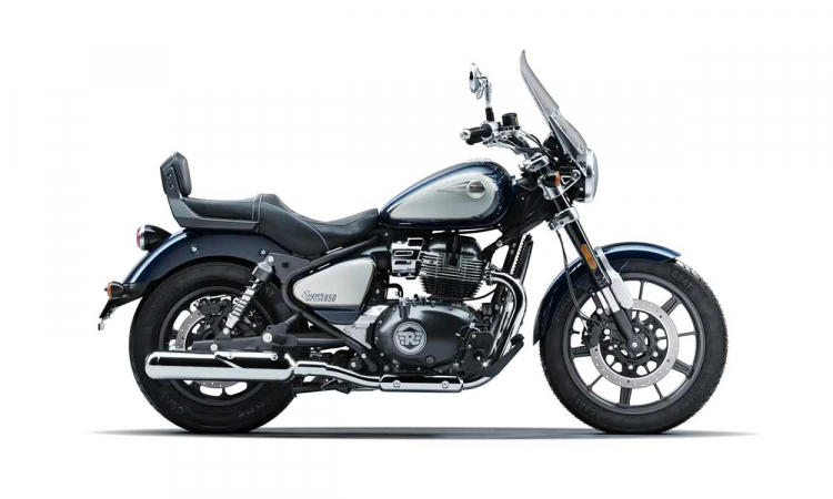 Royal Enfield Super Meteor 650 Celestial Blue