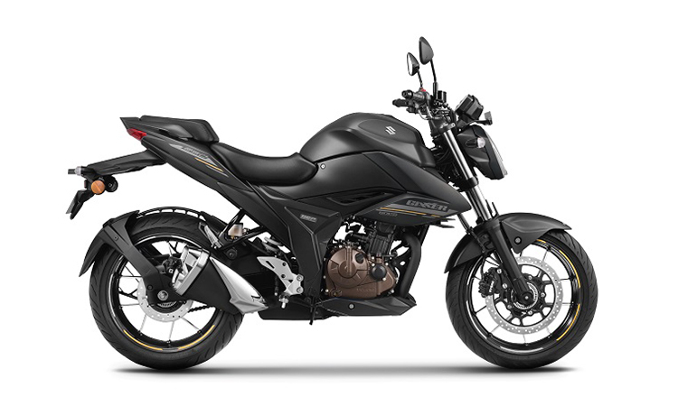 Suzuki Gixxer 250 Metallic Matte Black No2