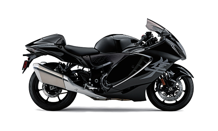 Suzuki Hayabusa Metallic Matte Black No. 2/ Glass Sparkle Black