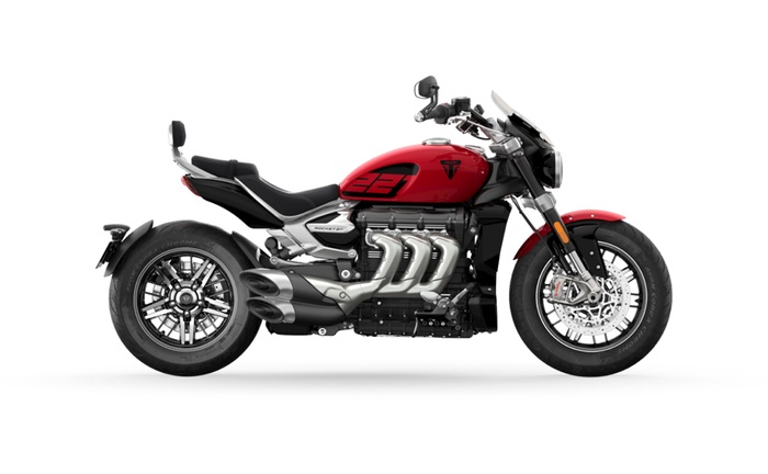 Triumph Rocket 3 Red Hopper Sapphire Black
