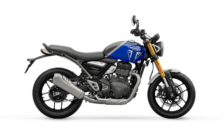 Triumph Speed 400 Caspian Blue/Storm Grey