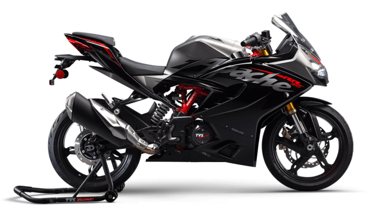 TVS Apache RR 310 Titanium Black