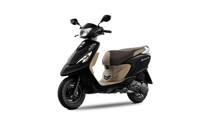 TVS Scooty Zest 110 Matte Black