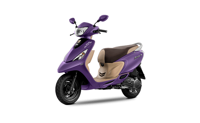 TVS Scooty Zest 110 Matte Purple
