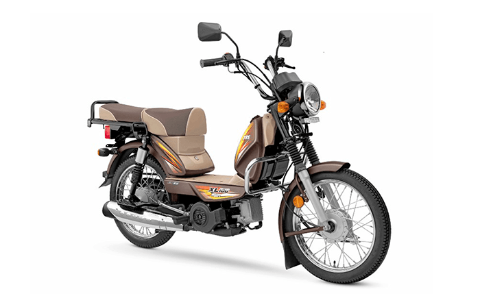 TVS XL100 Beaver Brown