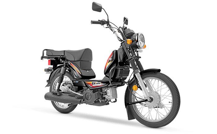 TVS XL100 Black