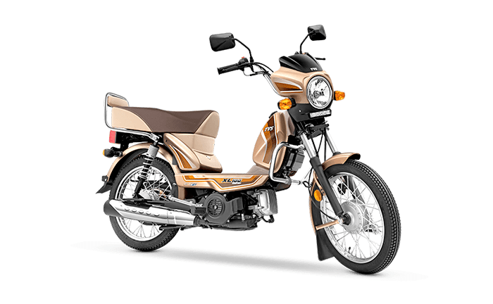 TVS XL100 Luser Gold