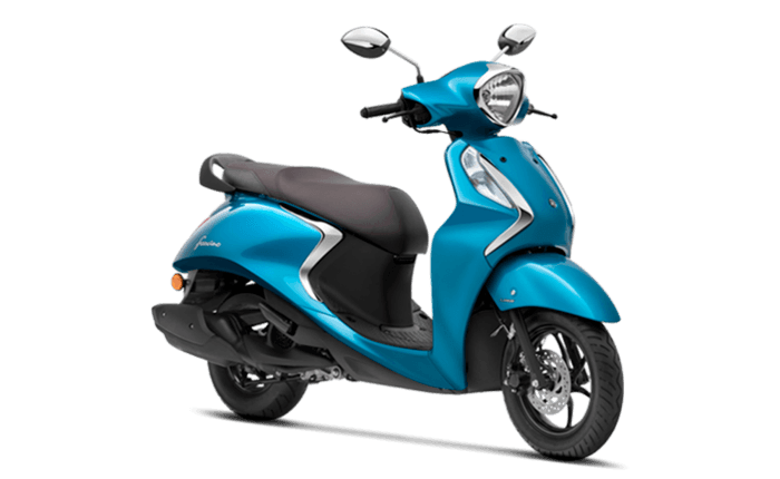 Yamaha Fascino 125 Cyan Blue