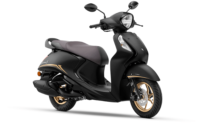 Yamaha Fascino 125 Matt Black