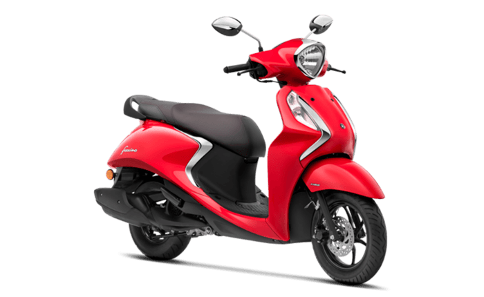 Yamaha Fascino 125 Vivid Red
