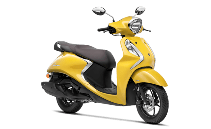 Yamaha Fascino 125 Yellow Cocktail