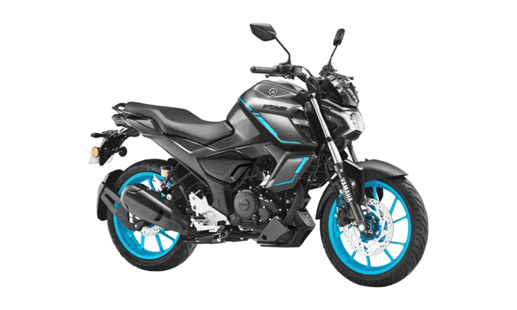 Yamaha FZ-S Fi Hybrid CYAN METALLIC GREY