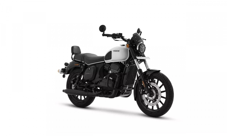 Yezdi Roadster Glacial White