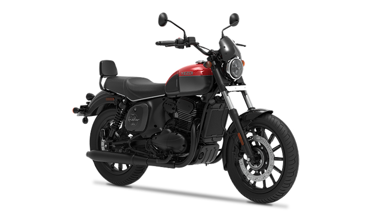 Yezdi Roadster Rush Hour Red Dual Tone