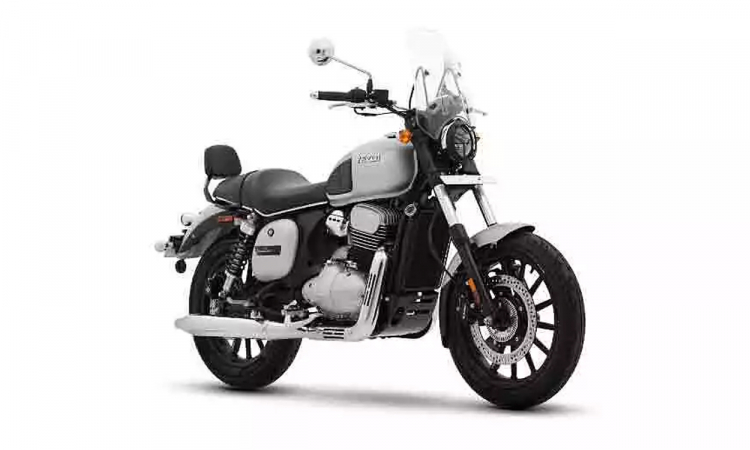 Yezdi Roadster Sin Silver