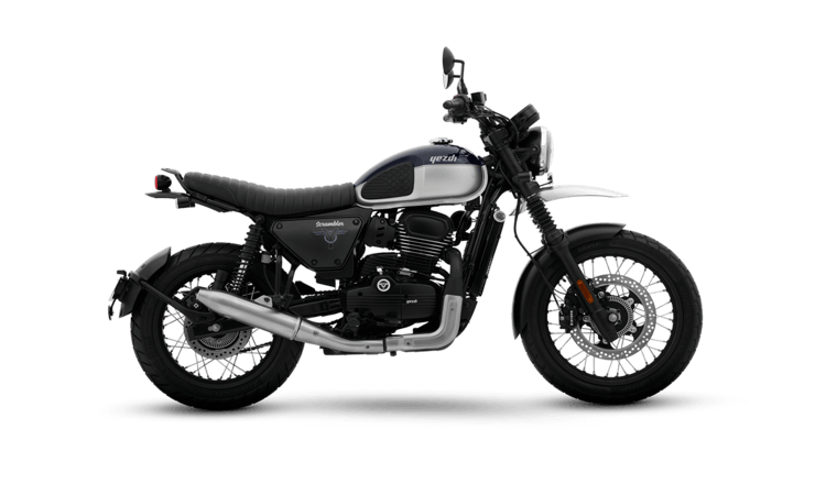 Yezdi Scrambler Midnight Blue