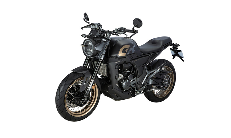 Zontes GK350 Black and Gold