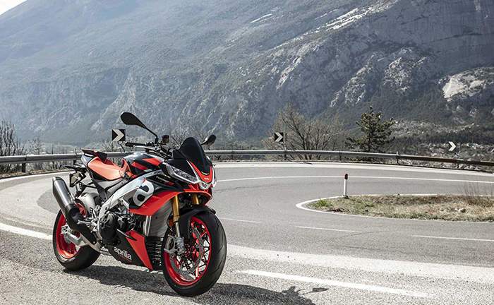 Aprilia Tuono V4 Factory Right Side Facing View