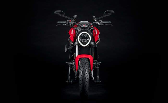 Ducati Monster Front View