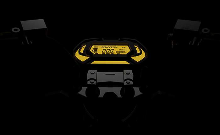 Gravton Motors Quanta Digital Gauge