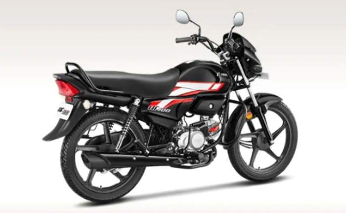 Hero Hf 100 Rear Look