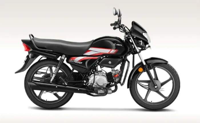 Hero Hf 100 Side View