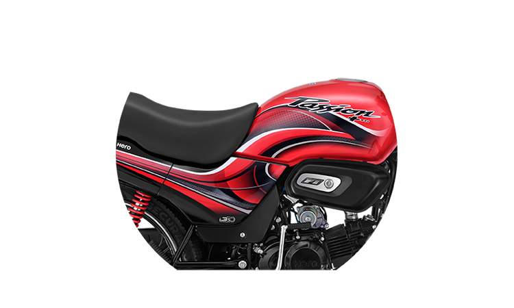 Hero Passion Plus Iconic Design